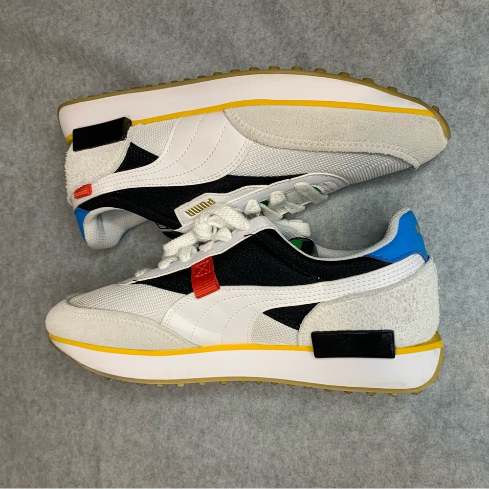 PUMA FUTURE Rider WH Unity Jr Size 7C Youth